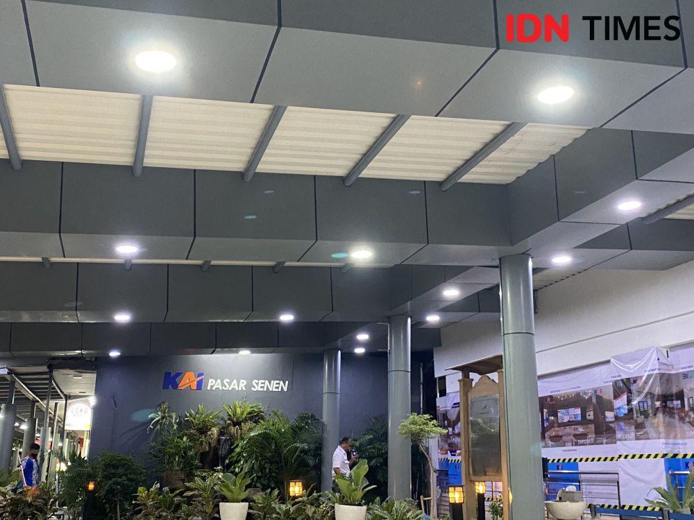 Hall Stasiun Pasar Senen Akan Dipasang Pendingin Ruangan