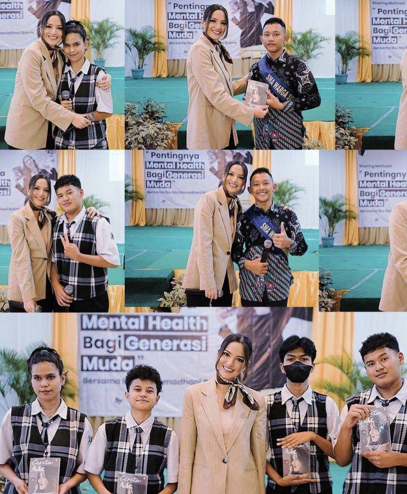 momen Nia Ramadhani jadi motivator (instagram.com/ramadhaniabakrie)