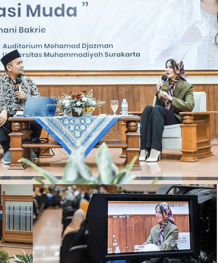 momen Nia Ramadhani jadi motivator (instagram.com/ramadhaniabakrie)