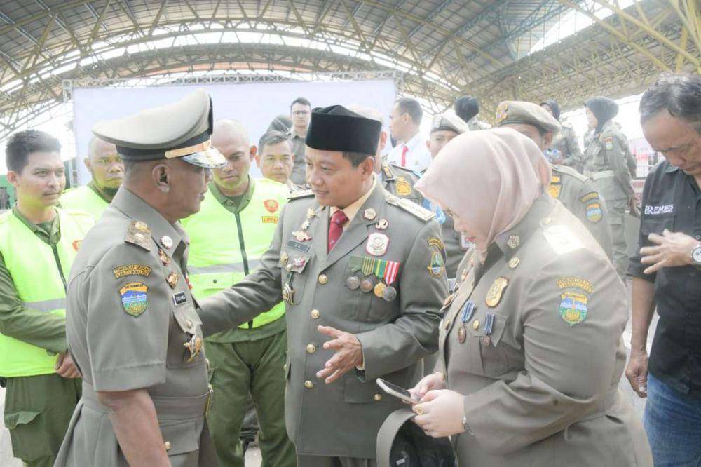Wakil Gubernur Jawa Barat Uu Ruzhanul Ulum saat ditemui usai Upacara Peringatan Hari Ulang Tahun ke-73 Satpol PP dan Satlinmas ke-61 (Dok. Jawa Barat)