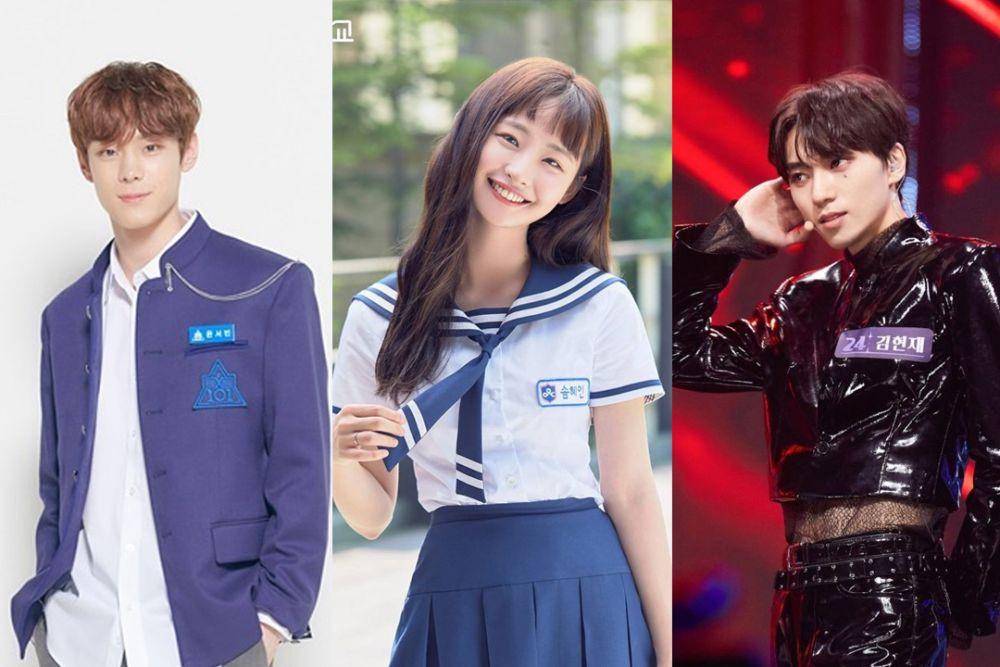 Trainee survival yang keluar karena skandal bullying (instagram.com/produce_x_101 | instagram.com/hyeinsom | instagram.com/peaktime.official)