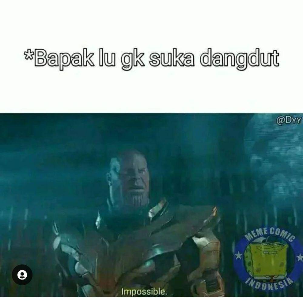 meme mustahil (instagram.com/bilek_meme95)