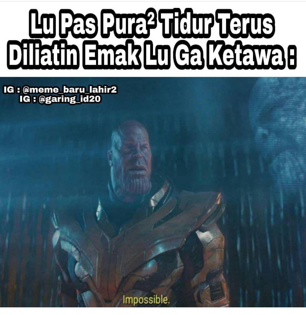 meme mustahil (instagram.com/meme_baru_lahir2)