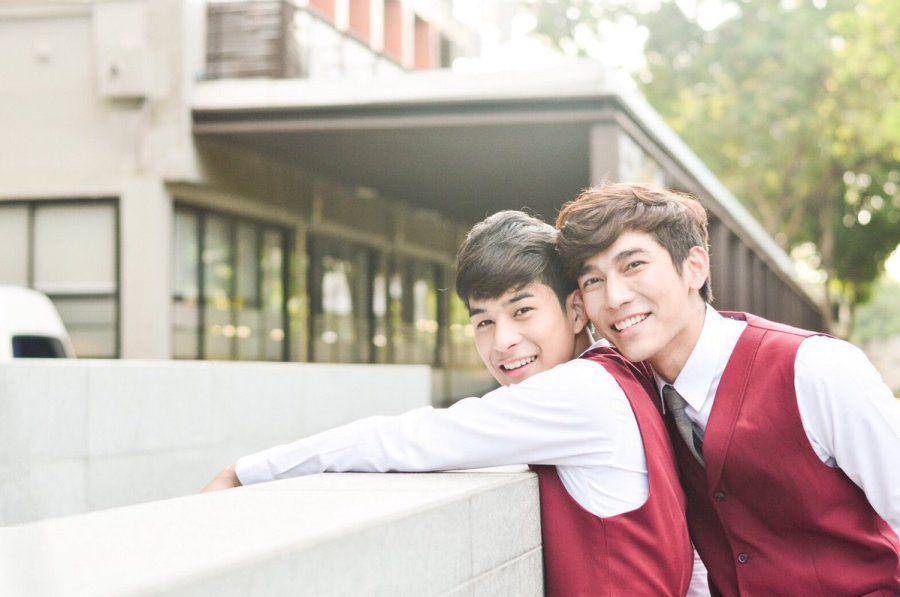 Art Pakpoom dan Mew Suppasit (dok. LINE TV/What the Duck)
