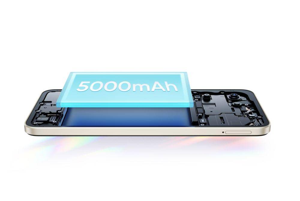 ilustrasi baterai 5000 mAh dari Realme C33 edisi 2023 (realme.com)