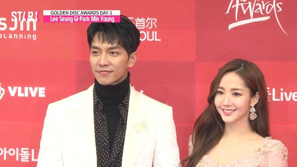 Lee Seung Gi dan Park Min Young (youtube.com/STATV)