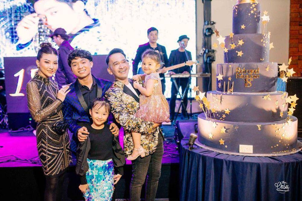 ulang tahun Betrand Peto (instagram.com/sarwendah29)