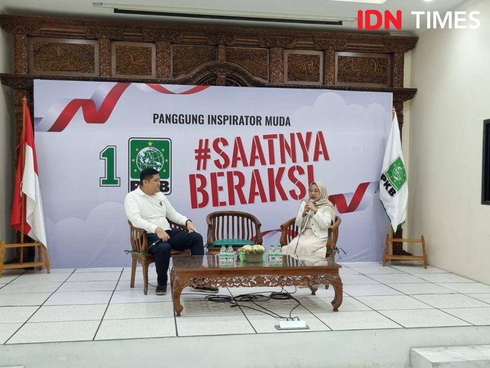 Diskusi #SaatnyaBeraksi di kantor DPP PKB (IDN Times/Ilman Nafi'an)