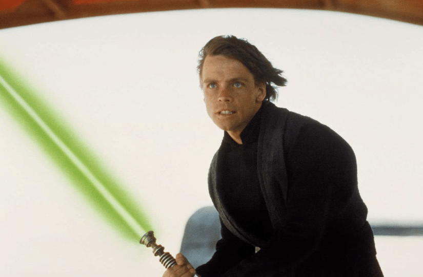 Luke Skywalker dan lightsabernya (dok. 20th Century Fox/Return of the Jedi)