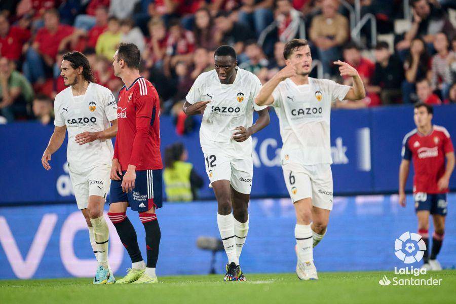 Osasuna melawan Valencia di LaLiga 2022/2023. (laliga.com)