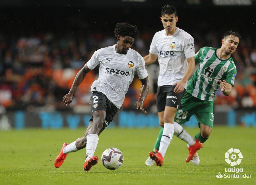 Valencia melawan Real Betis di LaLiga 2022/2023. (laliga.com)