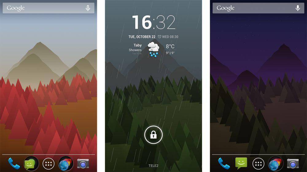 ilustrasi Forest Live Wallpaper (dok. Kaka)
