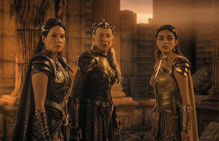 The Daughters of Atlas di Shazam! Fury of the Gods (dok. DC Studios/Shazam! Fury of the Gods)