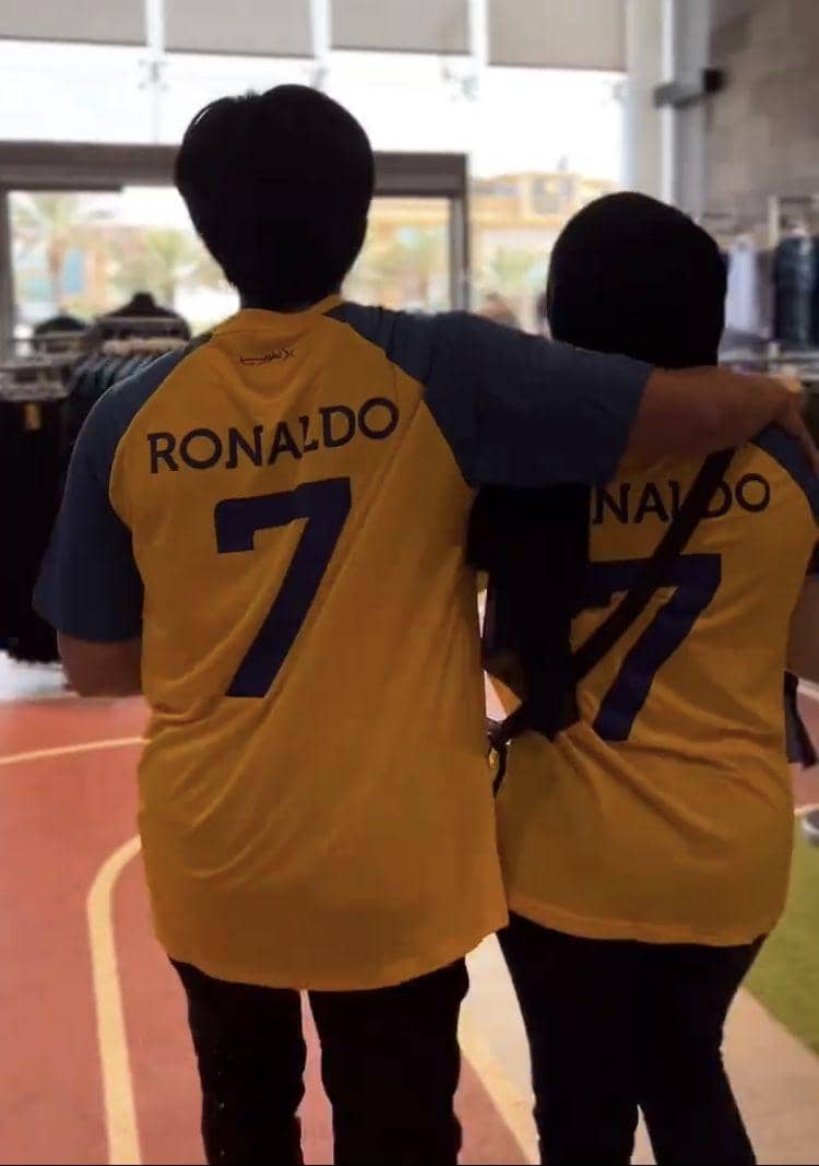 Momen Atta-Aurel Menonton Pertandingan Al Nassr (Instagram.com/attahalilintar)