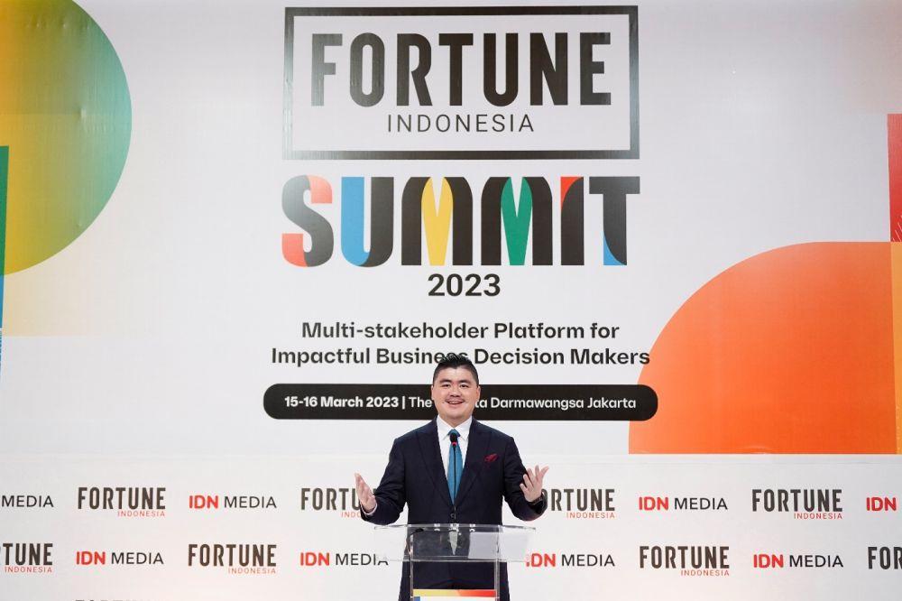 CEO IDN Media Winston Utomo Buka Fortune Indonesia Summit 2023