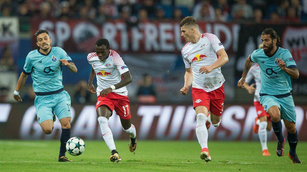 RB Leipzig melawan FC Porto di Liga Champions 2017/2018. (twitter.com/RBLeipzig)
