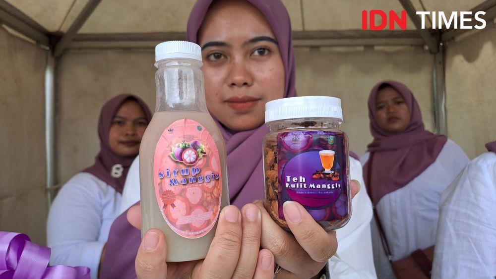 Ibu PKK Cibeber Olah Buah Manggis Jadi Teh dan Sirup Bernilai Ekonomis