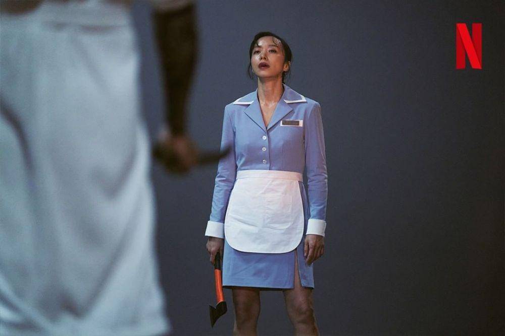 Jeon Do Yeon dalam still cut film Kill Boksun (instagram.com/netflixkr)