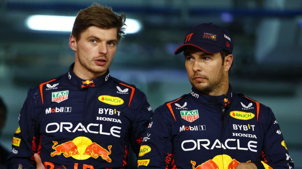 Max Verstappen dan Sergio Perez (formula1.com)