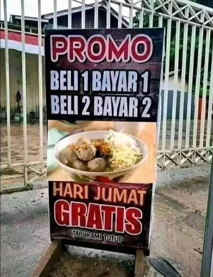promo abal-abal penjual (facebook.com/aakangga.syaputra)
