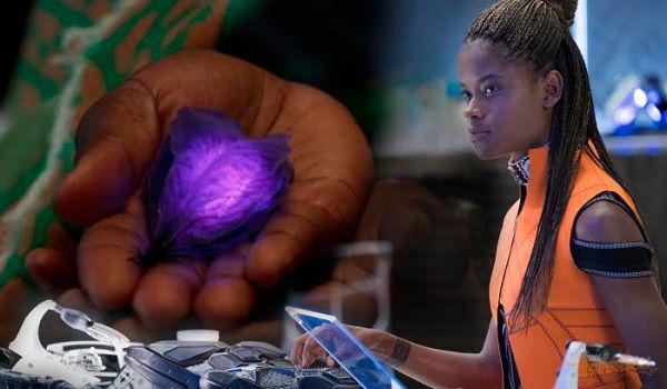 Shuri membuat replika tumbuhan ajaib (dok. Marvel Sudios/Black Panther: Wakanda Forever)