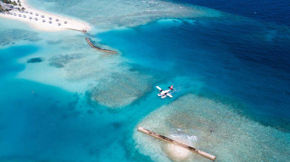 Veligandu Beach di Maldives