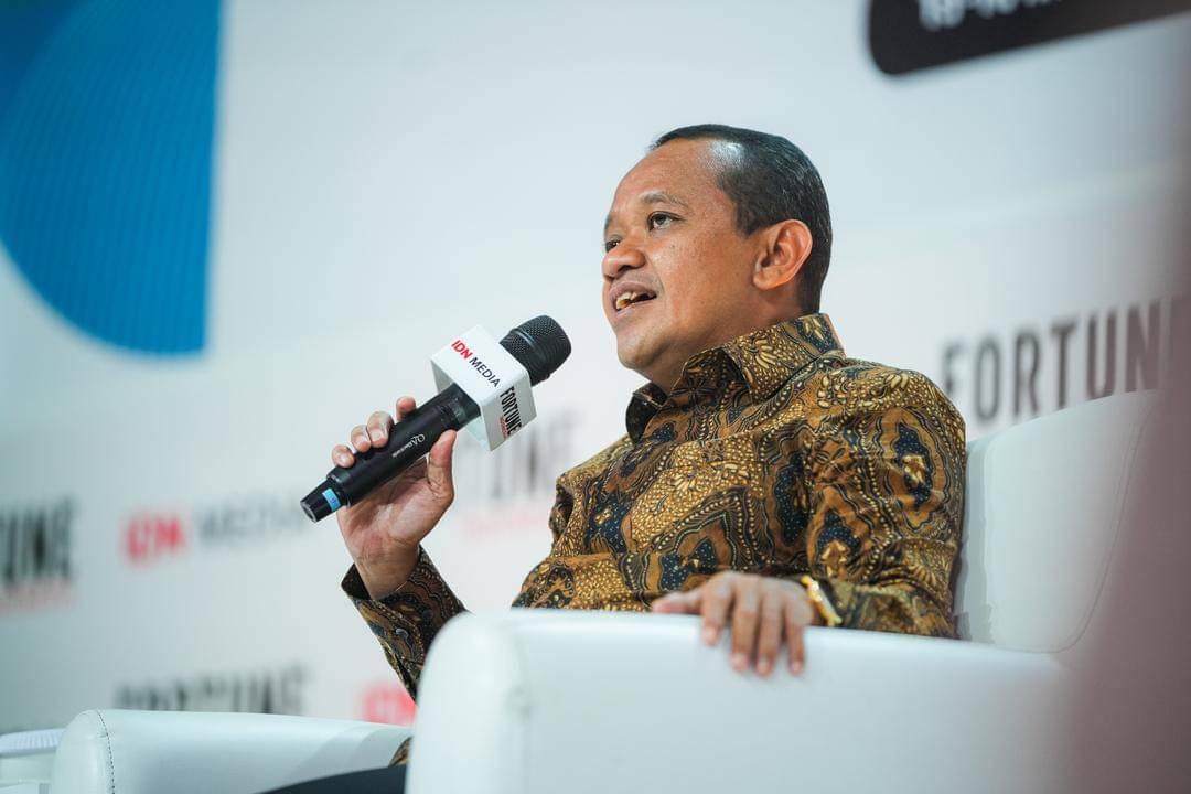 Menteri Bahlil Lahadalia. (IDN Media/Herka Yanis)