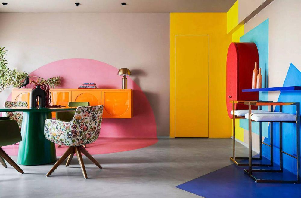 inspirasi color blocking di dinding (lovethatdesign.com)