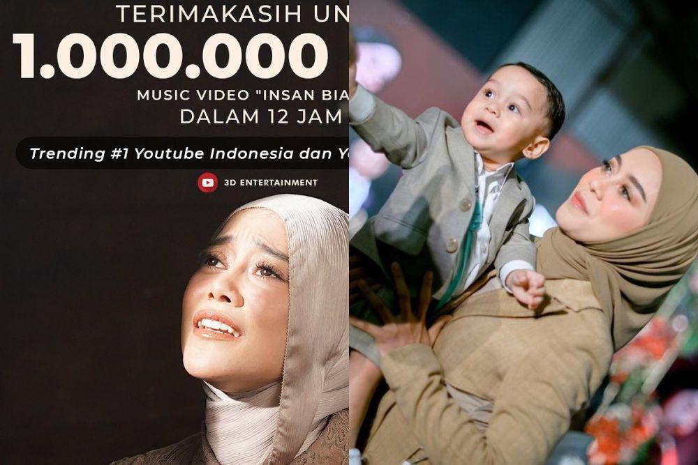 10 Momen Peluncuran Single Baru Lesty Kejora, Meriah dan Banjir Artis!