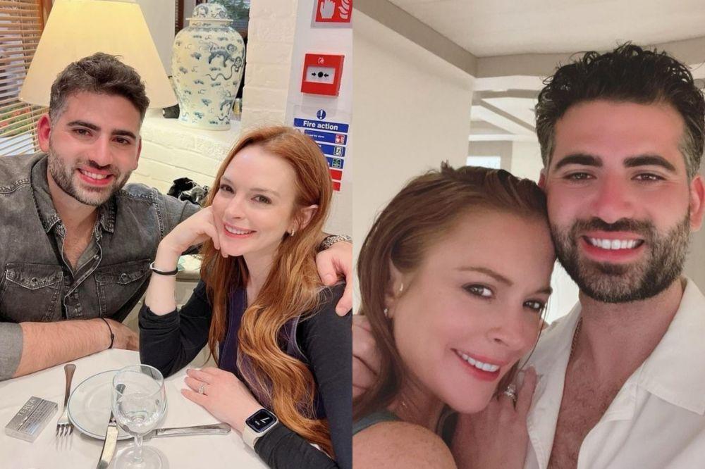 9 Potret Bahagia Lindsay Lohan dan Suami, Hamil Anak Pertama!