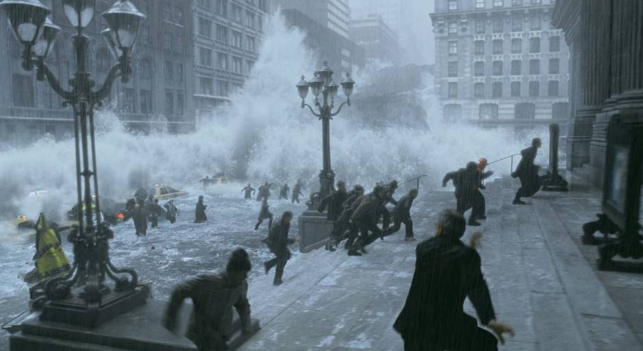 Adegan tsunami di film The Day After Tomorrow (2004) (dok. 20th Century Studios/The Day After Tomorrow)