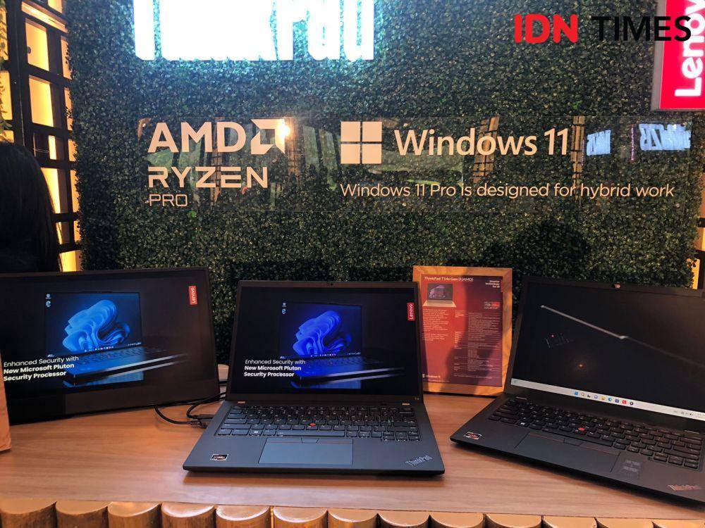 ilustrasi Lenovo ThinkPad Z13 dan Z16 (IDN Times/Rifki Wuda Sudirman)