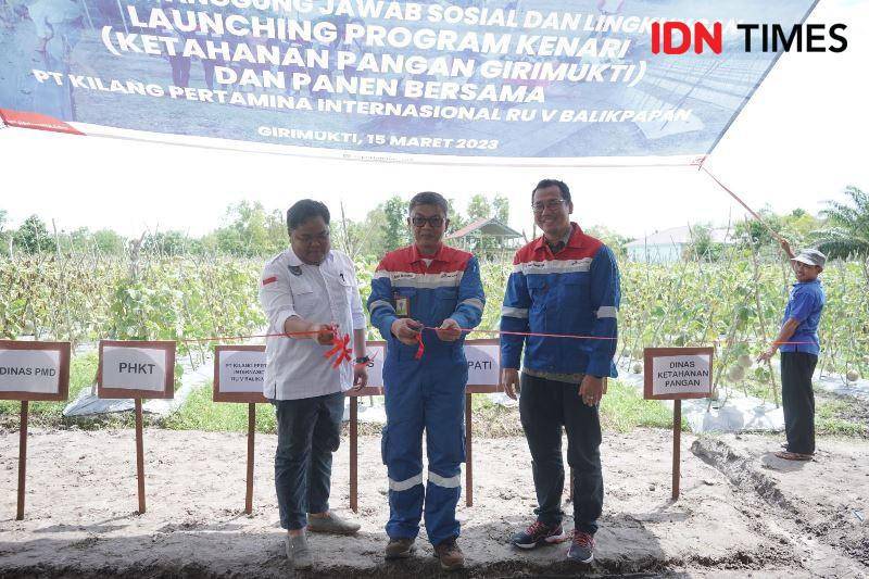 Peluncuran Green House bantuan PT. KPI Unit Balikpapan (IDN Times/Ervan)