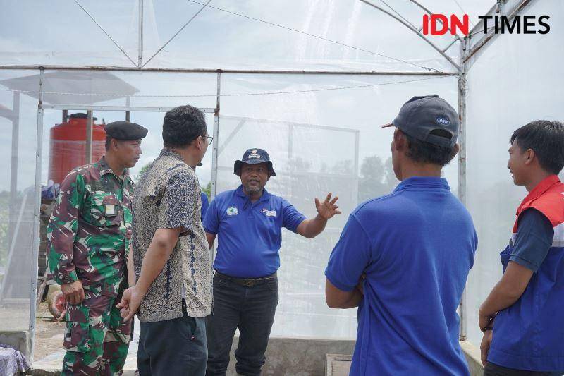Green House bantuan PT. KPI Unit Balikpapan untuk petani hortikultura Desa Girimukti PPU (IDN Times/Ervan)
