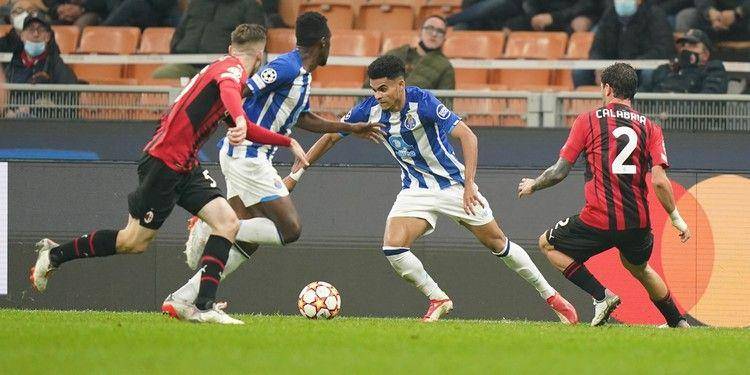 FC Porto melawan AC Milan di Liga Champions 2021/2022. (fcporto.pt)