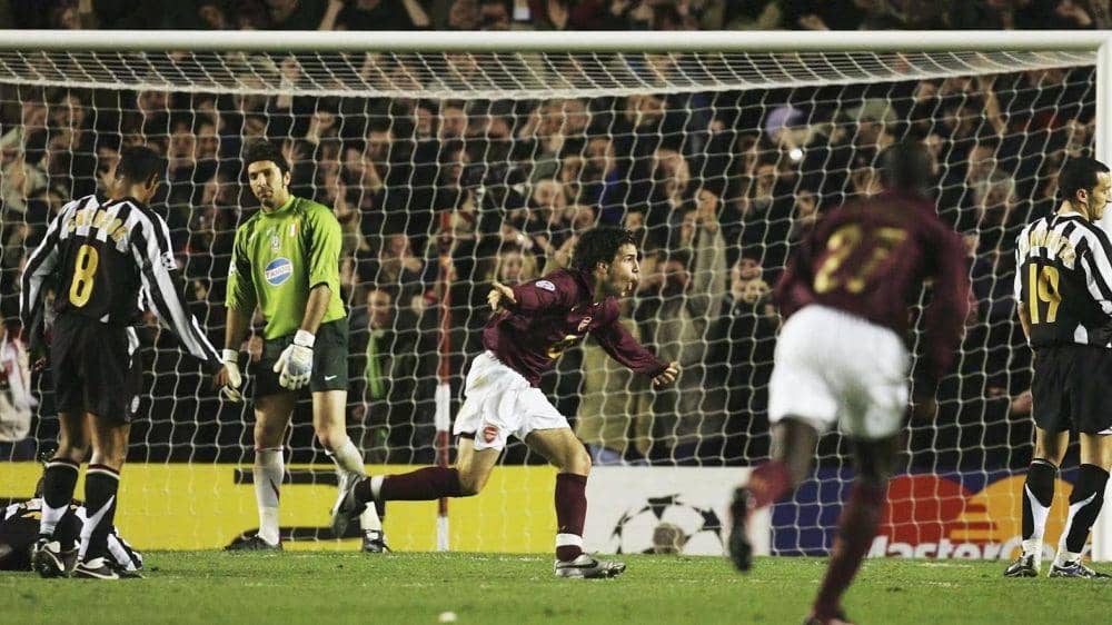 Juventus kalah dari Arsenal pada babak perempat final Liga Champions 2005/2006. (uefa.com)