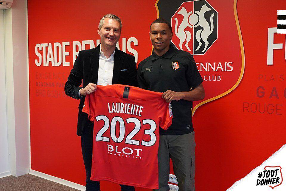 potret Armand Lauriente (twitter.com/staderennais)