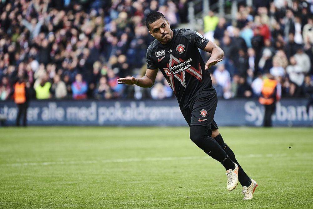Evander, pemain Midtjylland yang berlaga di Liga Europa 2022/2023 (fcm.dk)