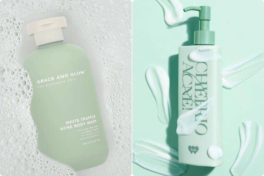 Rekomendasi body wash (instagram.com/graceandglow|instagram.com/barenbliss_id)