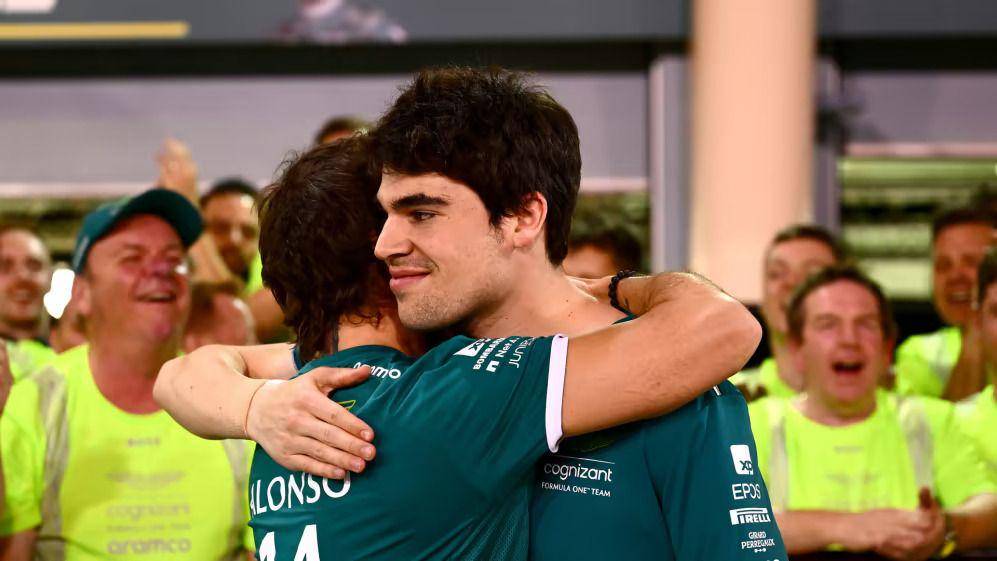Lance Stroll dan Fernando Alonso (formula1.com)
