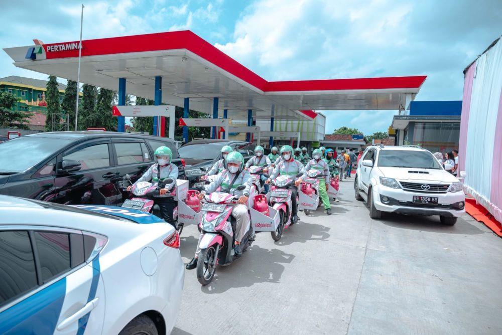 Pertamina Hadirkan Layanan Pesan Antar BrightGas via GrabMart
