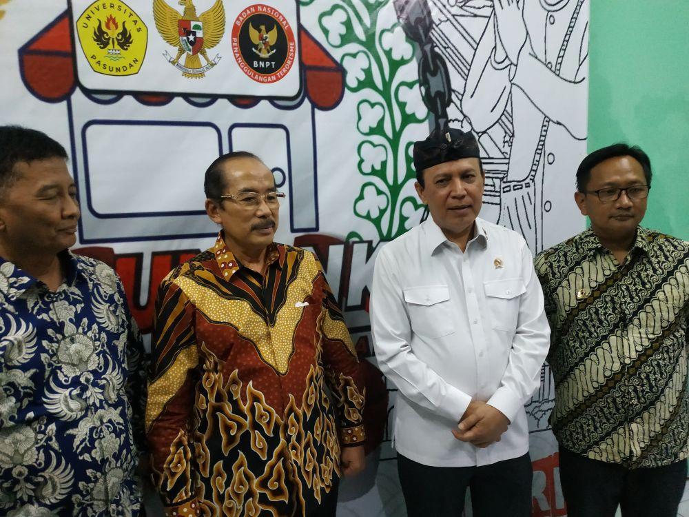 BNPT Bangun Warung NKRI di Unpas, Antisipasi Penyebaran Radikalisme