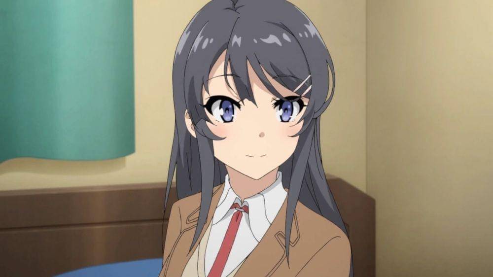 Mai Sakurajima (dok. CloverWorks/ Seishun Buta Yarou wa Bunny Girl Senpai no Yume wo Minai)