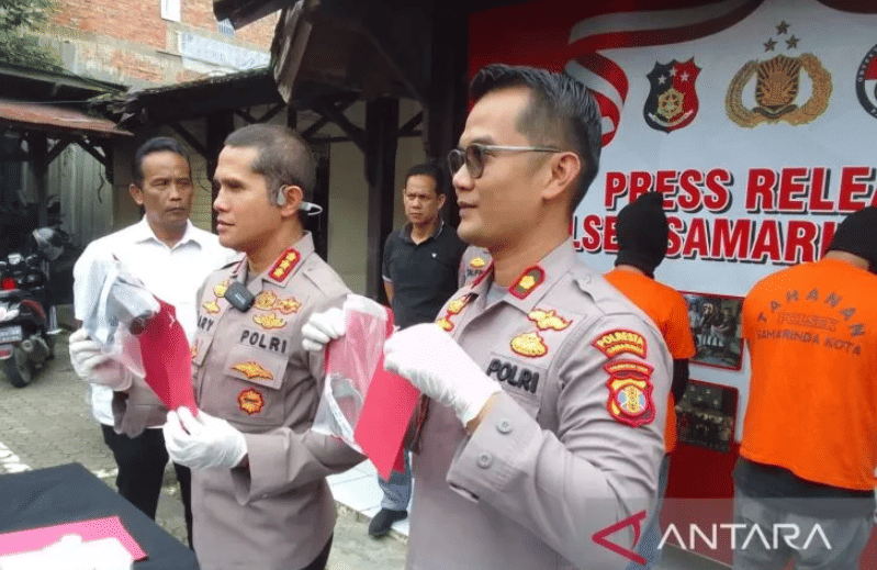 Mengaku Polisi, Dua Perampok Bersenjata di Samarinda Ditangkap