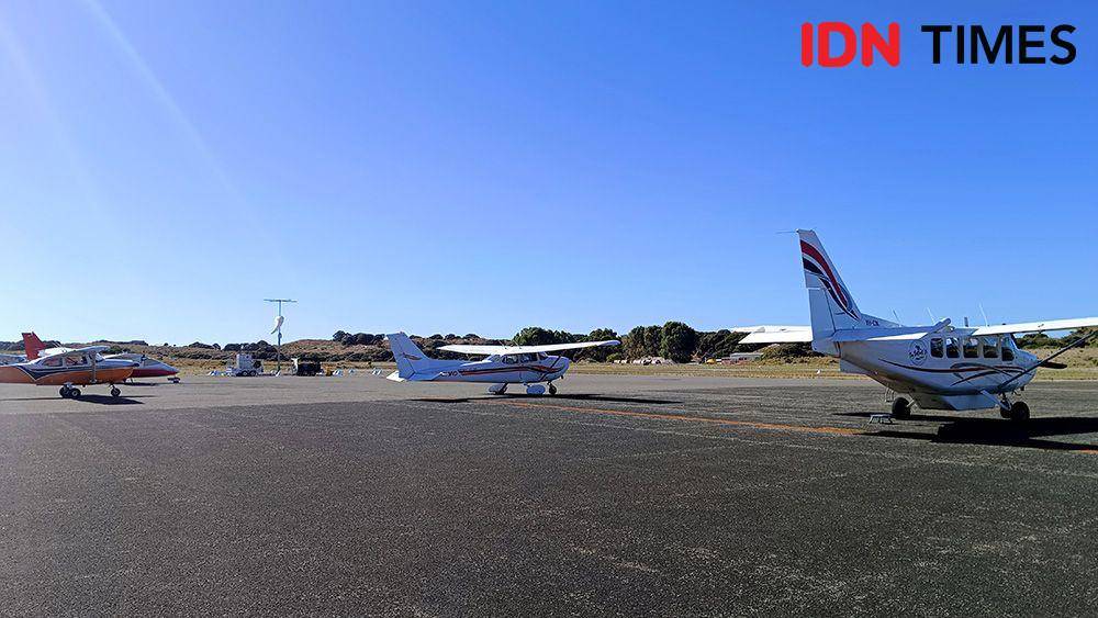 Bandara Pulau Rottnest, Australia Barat (IDN Times/Arifin Al Alamudi)