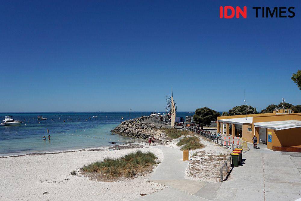 Pelabuhan Pulau Rottnest, Australia Barat (IDN Times/Arifin Al Alamudi)