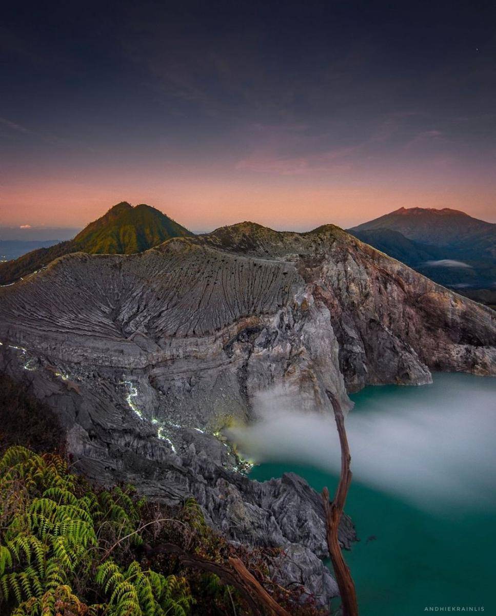 potret Kawah Ijen (instagram.com/andhiekrainlis)
