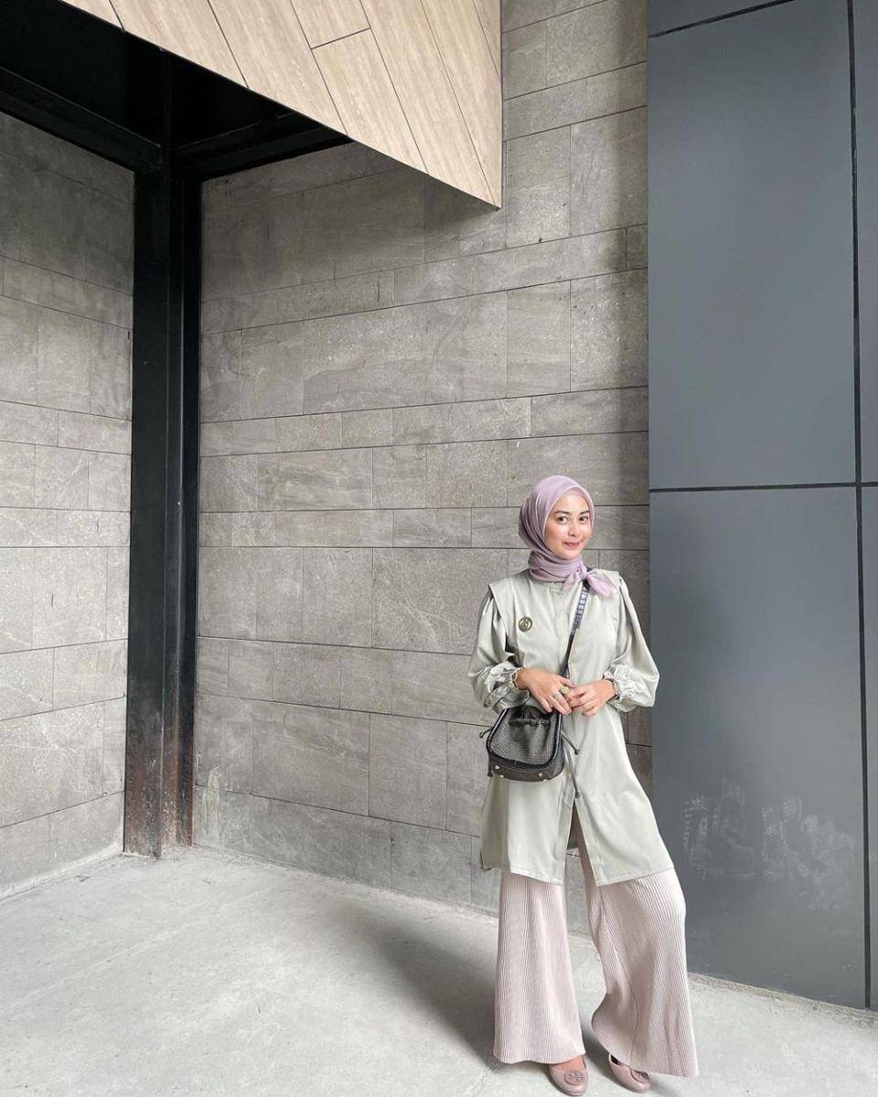 OOTD hijab Dianty Annisa untuk ke acara formal (instagram.com/diantyy.a)