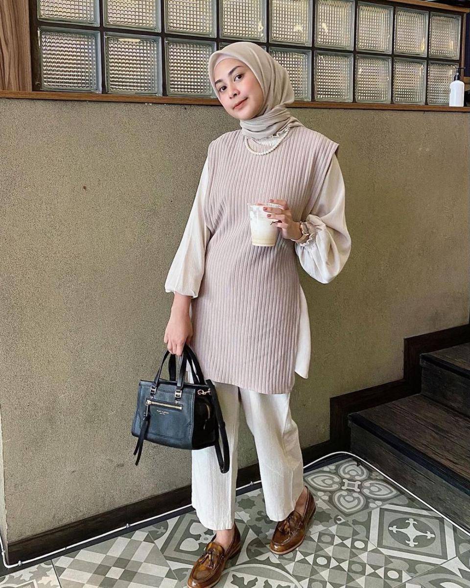 OOTD hijab Dianty Annisa untuk ke acara formal (instagram.com/diantyy.a)