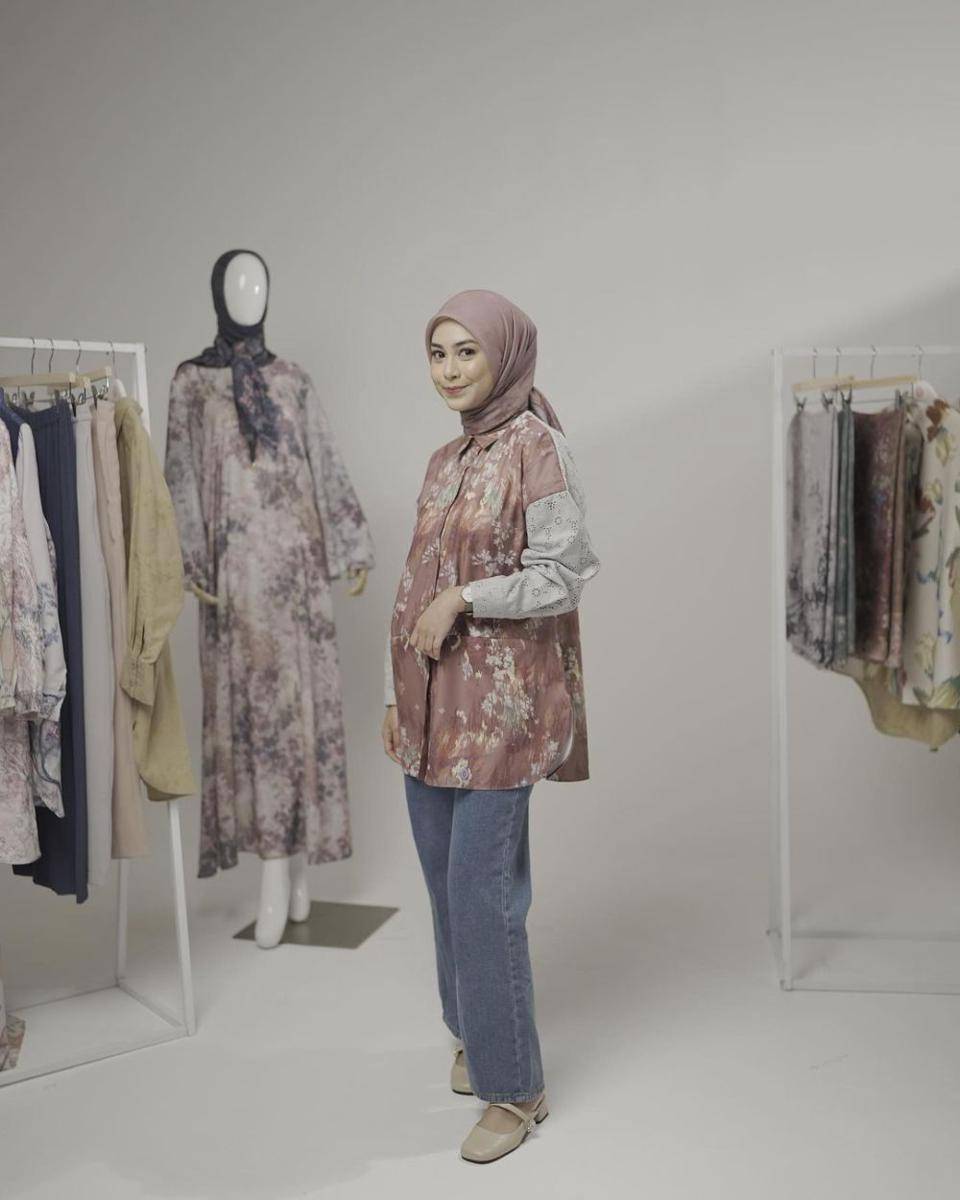 OOTD hijab Dianty Annisa untuk ke acara formal (instagram.com/diantyy.a)